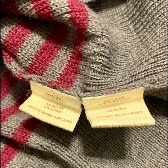 Free People Wool Blend Balloon Sleeve Sweater Sz M - Picture 5 of 13